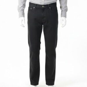 Mens 38x30 Jeans Urban Pipeline Regular Fit Black Jeans Straight Leg NEW NWT